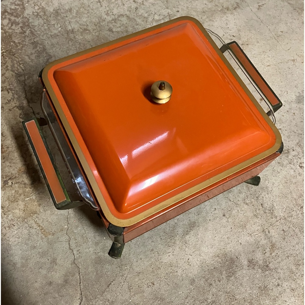 Vintage chafing dish